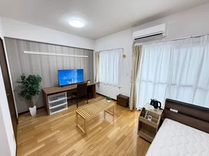 のマンスリーマンション・ウィークリーマンション「アルDEスリー中村日赤 303・1K(No.1152169)」メイン画像