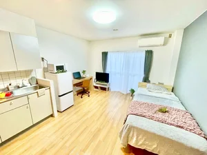 のマンスリーマンション・ウィークリーマンション「【愛知県豊田市/豊田市駅/駐車場/無料Wi-Fi/バストイレ別/洋室8.5帖】スパークルムライ 307・1R(No.1153651)」メイン画像