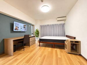 のマンスリーマンション・ウィークリーマンション「アルDEスリー名駅 802・ダブルRoom(No.1154493)」メイン画像