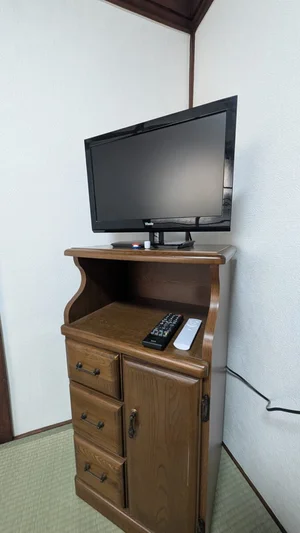 テレビもついております♪