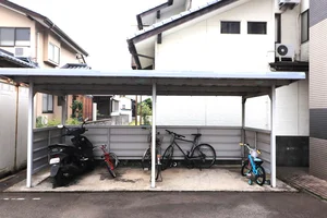 駐輪場有 自転車利用も可能!