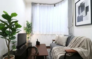 のマンスリーマンション・ウィークリーマンション「Kマンスリー福井城址大名町駅前（5号線前） 403・2LDK-【角部屋】(No.1155785)」メイン画像