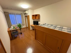 のマンスリーマンション・ウィークリーマンション「ボヌールみなとまち 205・1K(No.1157566)」メイン画像