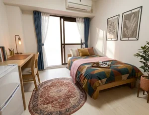 のマンスリーマンション・ウィークリーマンション「🙆‍♀️✨【阪和線堺市駅徒歩4分！】🚆💖家具家電付き💮💮 203(No.1162689)」メイン画像