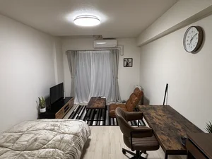 札幌市の家具家電付きマンスリーマンション「🔸フリーベース旭川駅前🔸🔹401号室🔹 🔸1Rタイプ🔸🔹12月中旬から入居可能🔹⭐諸条件柔軟に対応します⭐(No.1162748)」メイン画像