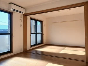 山梨県のマンスリーマンション・ウィークリーマンション「ハイマウントⅡ　Ｂ 202・洋室(No.1168367)」メイン画像