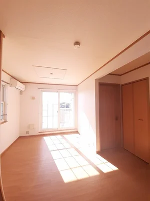 御前崎市のマンスリーマンション・ウィークリーマンション「キアーロディルーナⅡ 202・洋室(No.1169318)」メイン画像