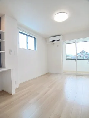 長岡市のマンスリーマンション・ウィークリーマンション「レジデンス　ヒカル 201・洋室(No.1170913)」メイン画像