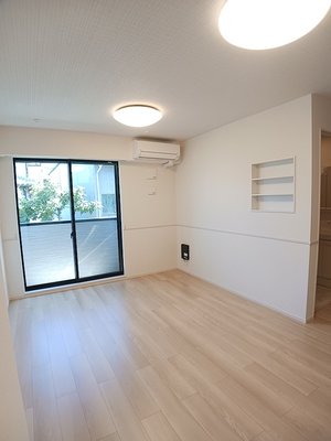 彦根市のマンスリーマンション・ウィークリーマンション「ウィズ・テール南彦根１号館 101・洋室(No.1172628)」メイン画像
