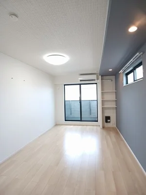 滋賀県のマンスリーマンション・ウィークリーマンション「サニーサイド・レオ 204・洋室(No.1173638)」メイン画像