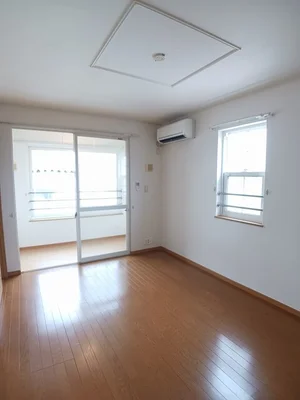 東伯郡琴浦町のマンスリーマンション・ウィークリーマンション「カレントヴィラ 201・洋室(No.1176269)」メイン画像