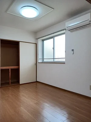 岡山市中区のマンスリーマンション・ウィークリーマンション「ニューエルディム花水木Ｂ 301・洋室(No.1176997)」メイン画像