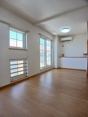 のマンスリーマンション・ウィークリーマンション「アルモニー久米 201・洋室(No.1178312)」メイン画像