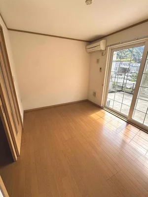 山口県のマンスリーマンション・ウィークリーマンション「ヴィラ　ミニョン　Ｂ 101・洋室(No.1179000)」メイン画像