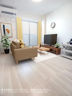 長崎県の大東建託リーシング株式会社のマンスリーマンション・ウィークリーマンション「エミネント長田Ⅰ 204・洋室(No.1181900)」メイン画像