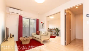 宮崎市のマンスリーマンション・ウィークリーマンション「シャルフ　赤江　Ⅱ 201・洋室(No.1184108)」メイン画像