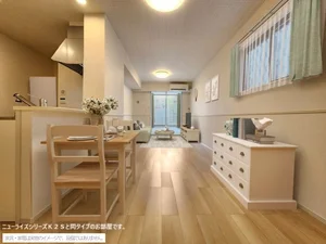 宮崎市のマンスリーマンション・ウィークリーマンション「シャルフ　赤江　Ⅲ 101・洋室(No.1184119)」メイン画像