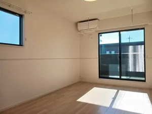 古河市のマンスリーマンション・ウィークリーマンション「クロスサイド　アパートメントⅡ 201・洋室(No.1191403)」メイン画像