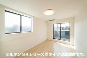 古河市のマンスリーマンション・ウィークリーマンション「フルール・ド・リス　Ⅱ 201・洋室(No.1191427)」メイン画像