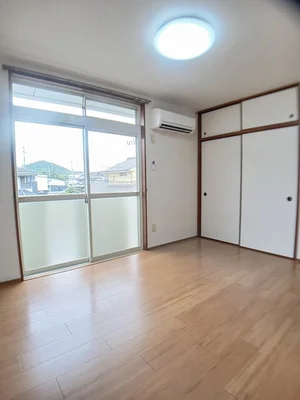 笠岡市のマンスリーマンション・ウィークリーマンション「美ノ浜壱番館 201・洋室(No.1194569)」メイン画像