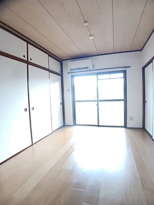福山駅（広島県）のマンスリーマンション・ウィークリーマンション「エクセルハイツ川口 201・洋室(No.1194573)」メイン画像