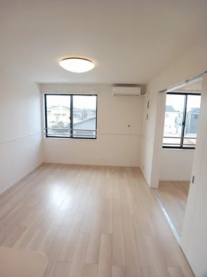 岡山県のマンスリーマンション・ウィークリーマンション「リバーサイドパレス　Ｉ 202・洋室(No.1195327)」メイン画像