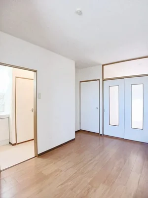 熊本市東区のマンスリーマンション・ウィークリーマンション「山本ハイツ２ 102・洋室(No.1196536)」メイン画像