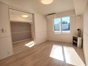 富良野市のマンスリーマンション・ウィークリーマンション「エス・スールⅨ 103・LDK(No.1197416)」メイン画像