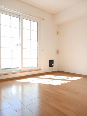 津山市のマンスリーマンション・ウィークリーマンション「アンソレイエＥ 203・洋室(No.1200888)」メイン画像