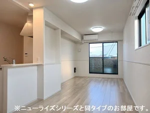 水戸市のマンスリーマンション・ウィークリーマンション「パウロニア　緑岡 201・洋室(No.1201015)」メイン画像