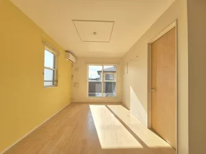 白石市のマンスリーマンション・ウィークリーマンション「グランドソレーユⅡ 201・洋室(No.1202163)」メイン画像