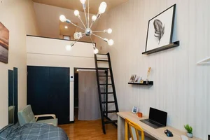 甲斐市のマンスリーマンション・ウィークリーマンション「デザイナーズ✨ロフト/WIFI✨家具家電/駐車場付き⭐TM15 206(No.1203867)」メイン画像