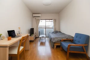 のマンスリーマンション・ウィークリーマンション「✨酒折駅徒歩3分✨家具家電付⭐即入居可✨甲府東 TM17 505(No.1203974)」メイン画像