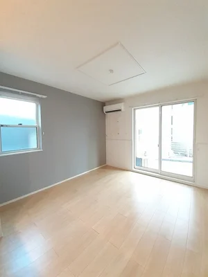 徳島市のマンスリーマンション・ウィークリーマンション「トビアスガーデン南沖洲Ｂ 101・洋室(No.1204007)」メイン画像