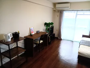 のマンスリーマンション・ウィークリーマンション「🌈新規オープン賃料半額　JR西明石駅徒歩3分🚃オートロック🔒Wifi無料　プリメゾン西明石 803(No.1204244)」メイン画像