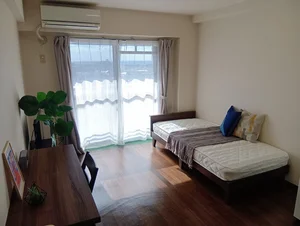 のマンスリーマンション・ウィークリーマンション「JR西明石駅徒歩3分🚃スーパー徒歩2分🛒オートロック🔒スマートTV📺最上階角部屋✨【M017】(No.1204244)」メイン画像