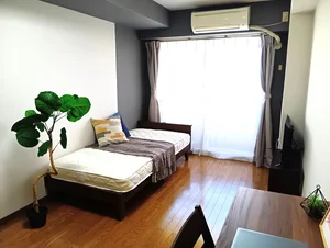 のマンスリーマンション・ウィークリーマンション「🌈新規オープン賃料半額　西明石駅徒歩3分🚊最上階✨ネット無料　スマートTV📺クロスロードハイツヤマサキ 802(No.1204248)」メイン画像