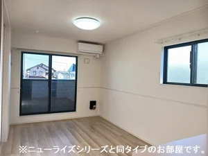 水戸駅（茨城県）のマンスリーマンション・ウィークリーマンション「アンソレイユ松山 204・洋室(No.1216232)」メイン画像