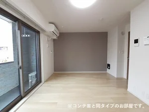 草津市のマンスリーマンション・ウィークリーマンション「プリムローズ　野村 204・洋室(No.1217905)」メイン画像