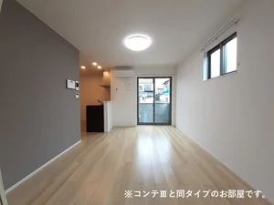 滋賀県の大東建託リーシング株式会社のマンスリーマンション・ウィークリーマンション「プリムローズ　野村 203・洋室(No.1217906)」メイン画像
