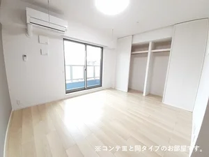 滋賀県のマンスリーマンション・ウィークリーマンション「プリムローズ　野村 201・洋室(No.1217908)」メイン画像