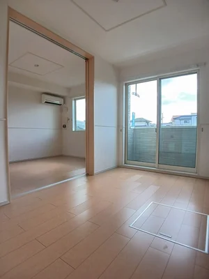 のマンスリーマンション・ウィークリーマンション「ノース・ガーデンＢ 102・洋室(No.1218014)」メイン画像