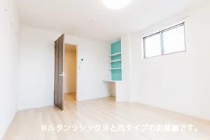 上安駅（広島県）のマンスリーマンション・ウィークリーマンション「シャンス　トロワ 201・洋室(No.1219222)」メイン画像