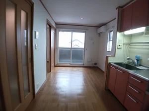 鶴岡市のマンスリーマンション・ウィークリーマンション「リバーセレッソ・Ｗ 201・洋室(No.1219400)」メイン画像