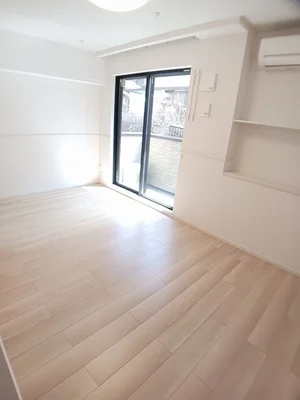 山口県のマンスリーマンション・ウィークリーマンション「クレールガーデン　Ⅱ 104・洋室(No.1220226)」メイン画像