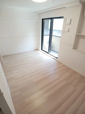 山口県のマンスリーマンション・ウィークリーマンション「クレールガーデン　Ⅱ 102・洋室(No.1220228)」メイン画像