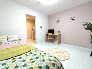 のマンスリーマンション・ウィークリーマンション「🌷🧸【築浅・二色浜駅徒歩6分！】快適設備が揃ったデザイナーズ1K👯‍♀️🌟 104(No.1221632)」メイン画像