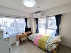 のマンスリーマンション・ウィークリーマンション「🏠✨【和泉府中駅徒歩5分】近隣大型スーパー🍎🛒Wi-Fi完備📶家具家電付きのお部屋✨ 201(No.1222846)」メイン画像