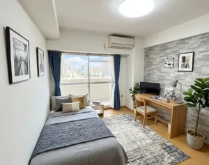 大阪府立大学中百舌鳥キャンパス周辺のマンスリーマンション・ウィークリーマンション「🌟🎀【堺駅徒歩5分☆】オール電化⚡🌮🍰コンビニ・ドラッグストア近♪便利🐬💗 203(No.1222848)」メイン画像