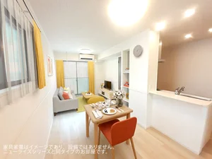 のマンスリーマンション・ウィークリーマンション「カーム・ディクレット　Ⅱ 105・洋室(No.1223815)」メイン画像